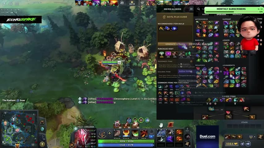 echospike's stream