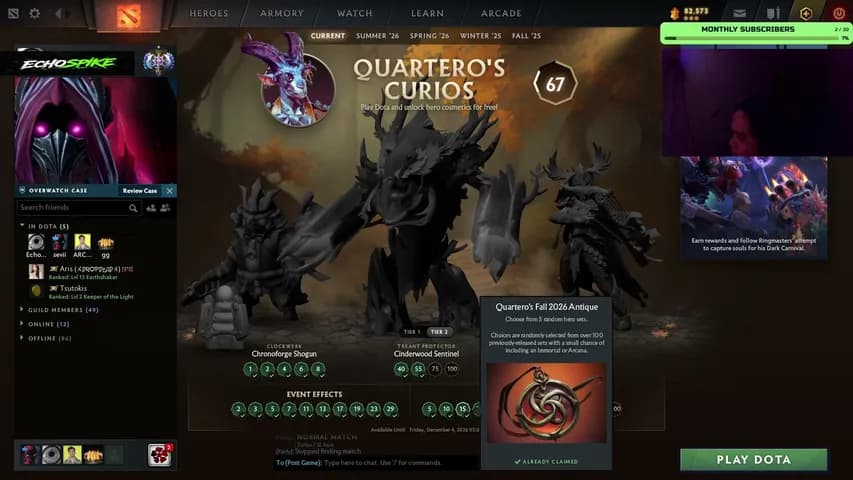 echospike's stream