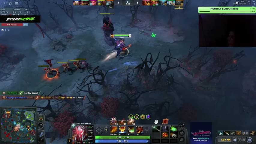 echospike's stream