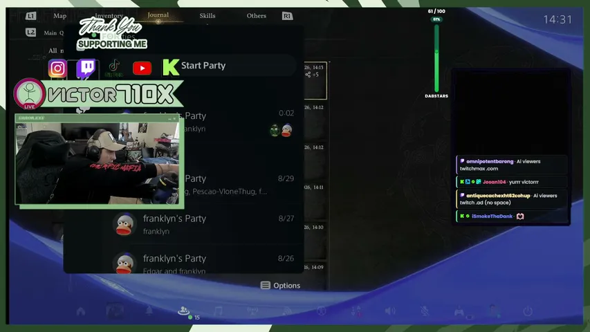 victor710x's stream