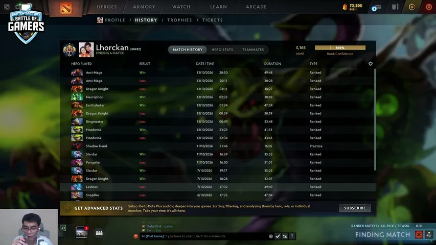Lhorckanyou's stream