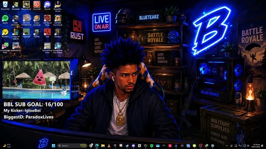 Bluetearz's stream