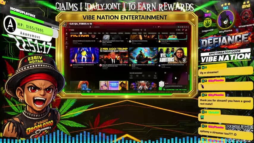 GANJA VIBES's stream