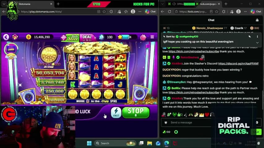 RetroSlasher's stream