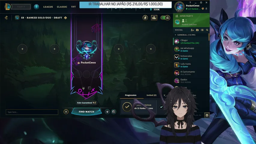 PocketGwen's stream