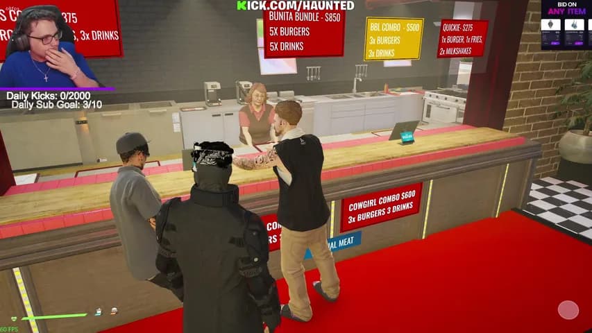 Haunted's stream