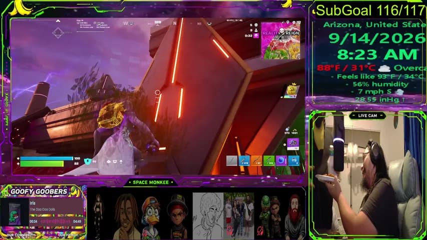 SpaceMonkee's stream