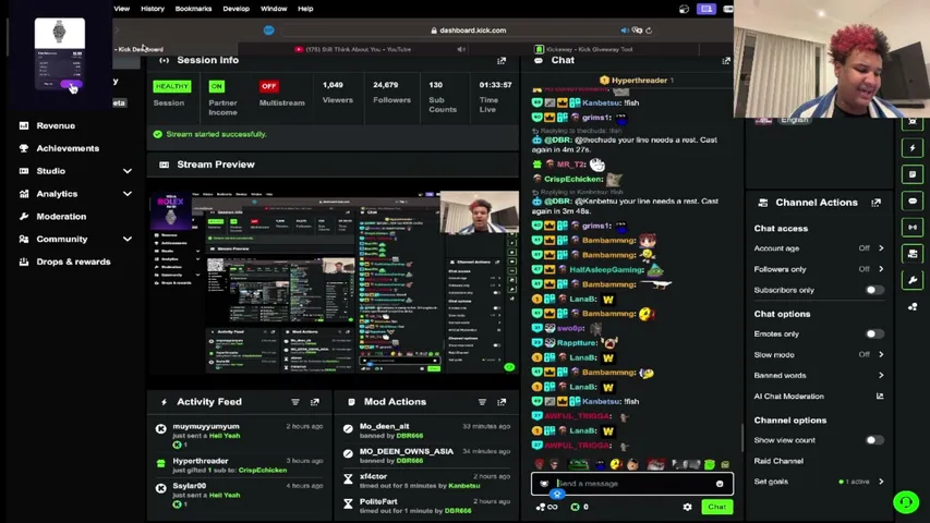 DBR's stream