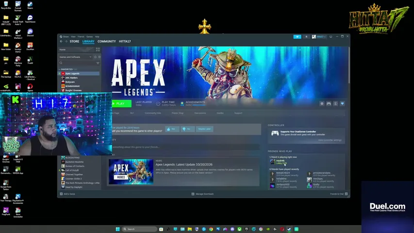 Hitta17's stream