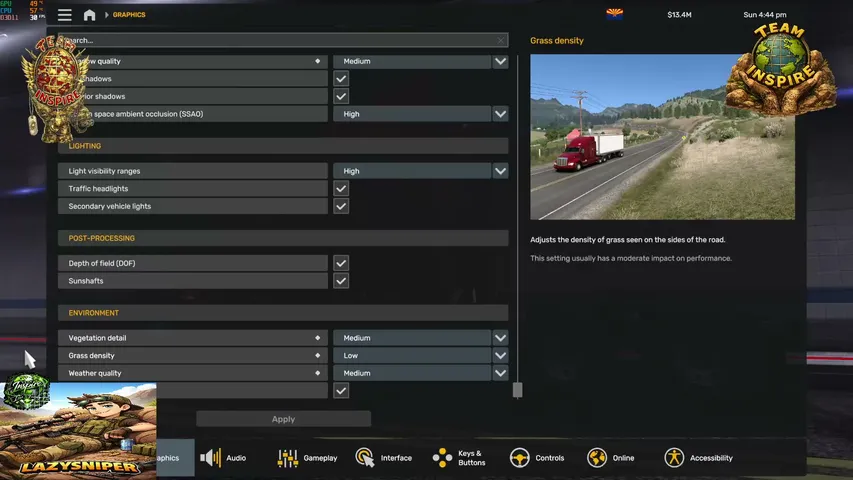 Lazysniper's stream