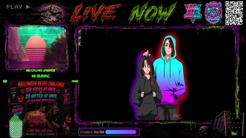 HawkinsArcade's stream