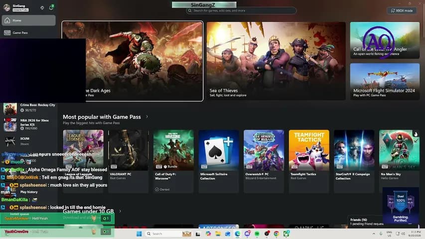 SinGangZ's stream