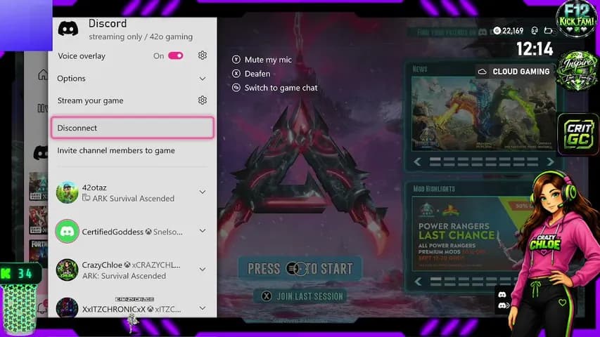 crazychloe's stream