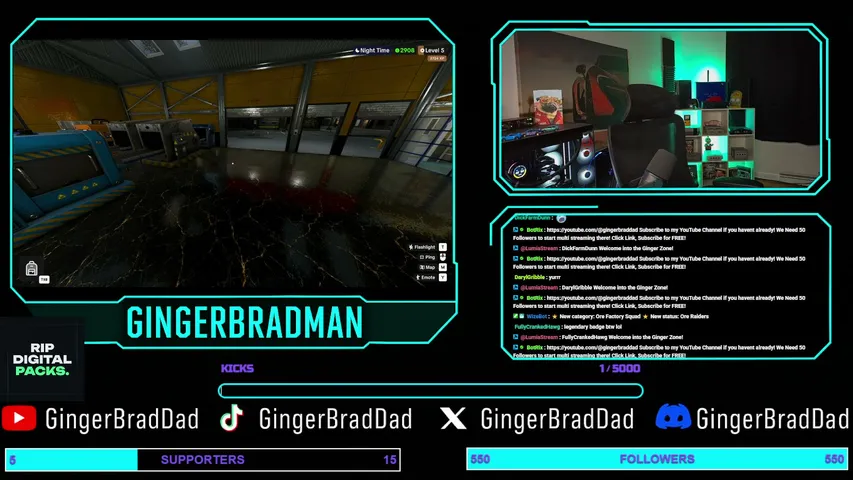 GingerBradMan's stream