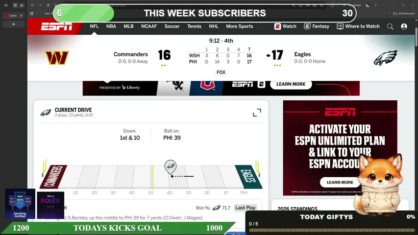 JawnySauce's stream