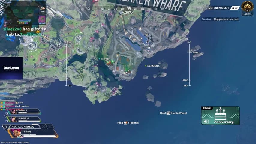 Arnie's stream