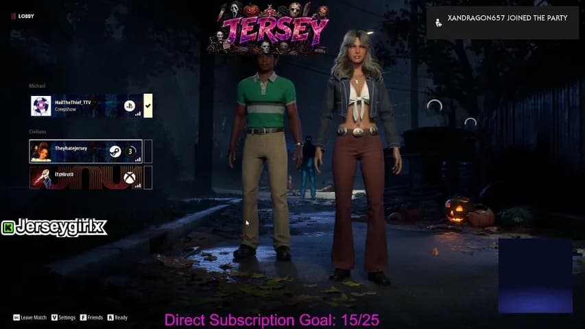 Jersey's stream