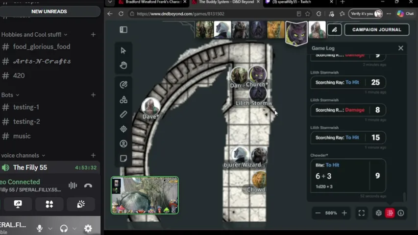 Speralfilly55's stream