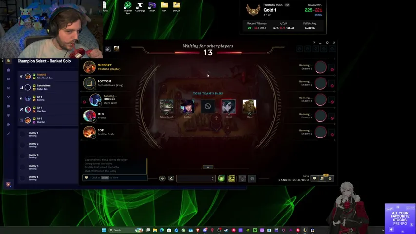 Fr0stG59's stream