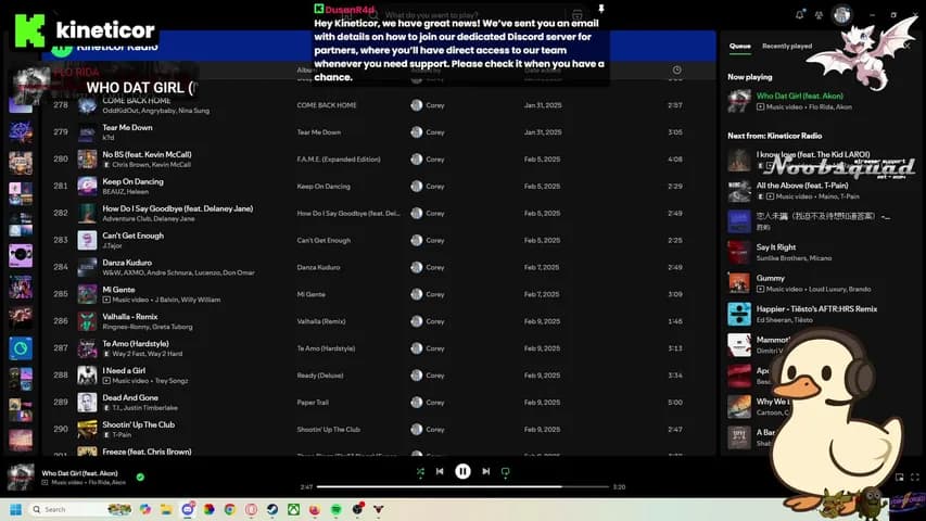kineticor's stream