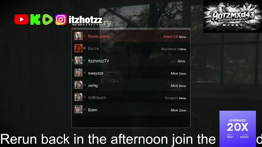 Itzhotzz's stream