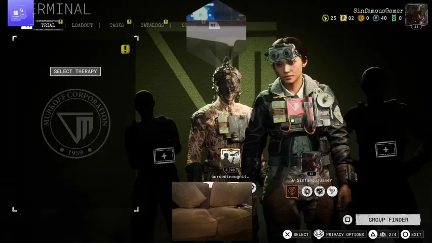 SinfamousGamer's stream