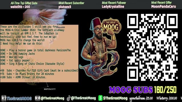 MOOG's stream